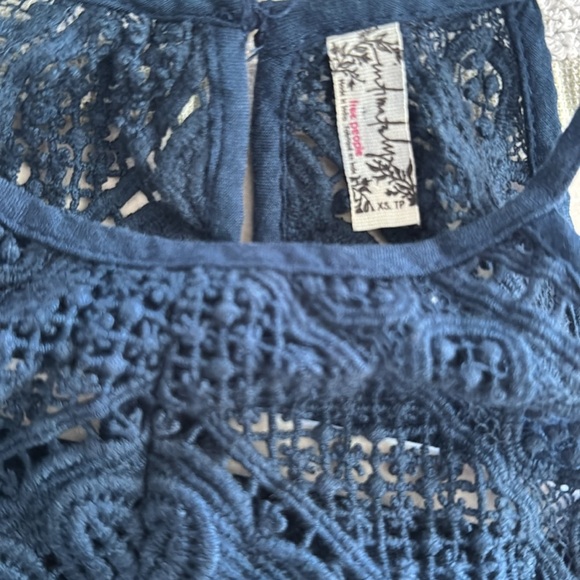 Free People Shea Printed Mini Dress - Picture 6 of 8